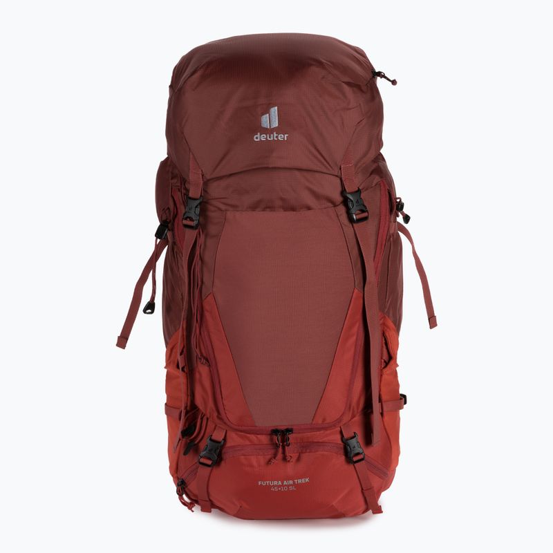 Туристическа раница Deuter Futura Air Trek SL 45 + 10 л червена 3402021