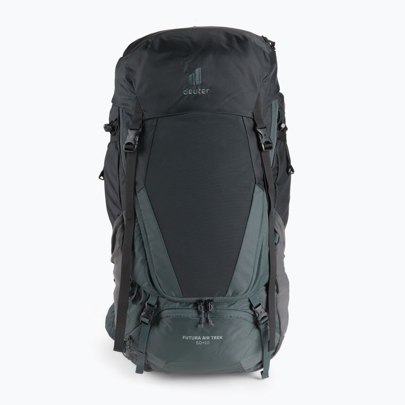 Туристическа раница deuter Futura Air Trek 50 + 10 l black/graphite