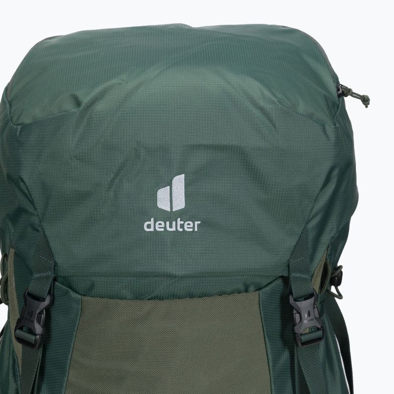 Туристическа раница Deuter Futura Air Trek 50 + 10 зелена 3402121 4