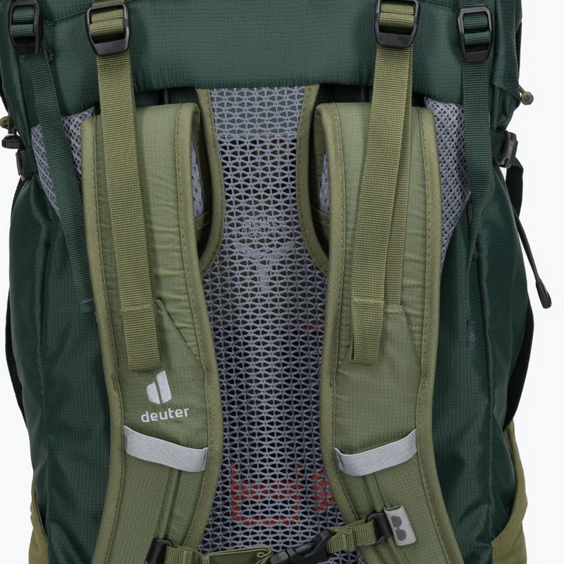 Туристическа раница Deuter Futura Air Trek 50 + 10 зелена 3402121 5