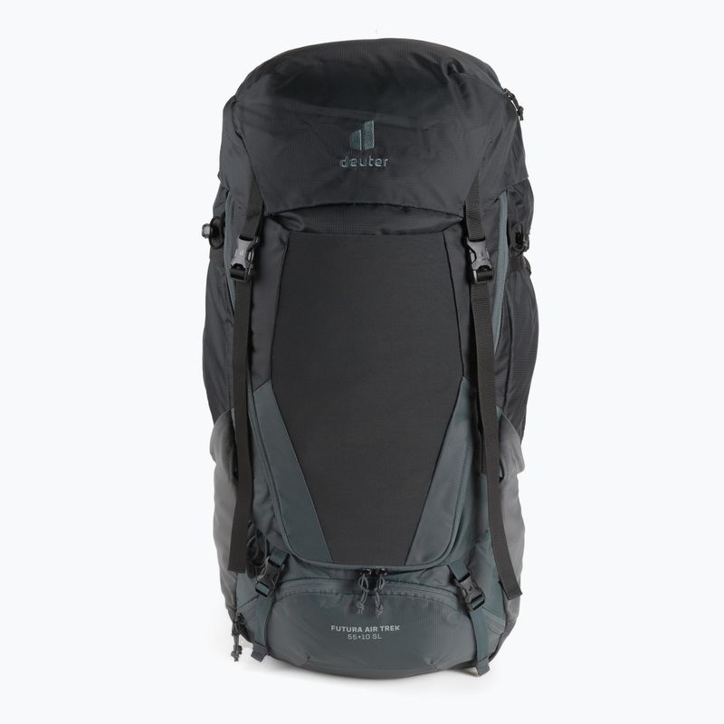 Дамска раница за трекинг deuter Futura Air Trek 55 + 10 l SL black/graphite 2