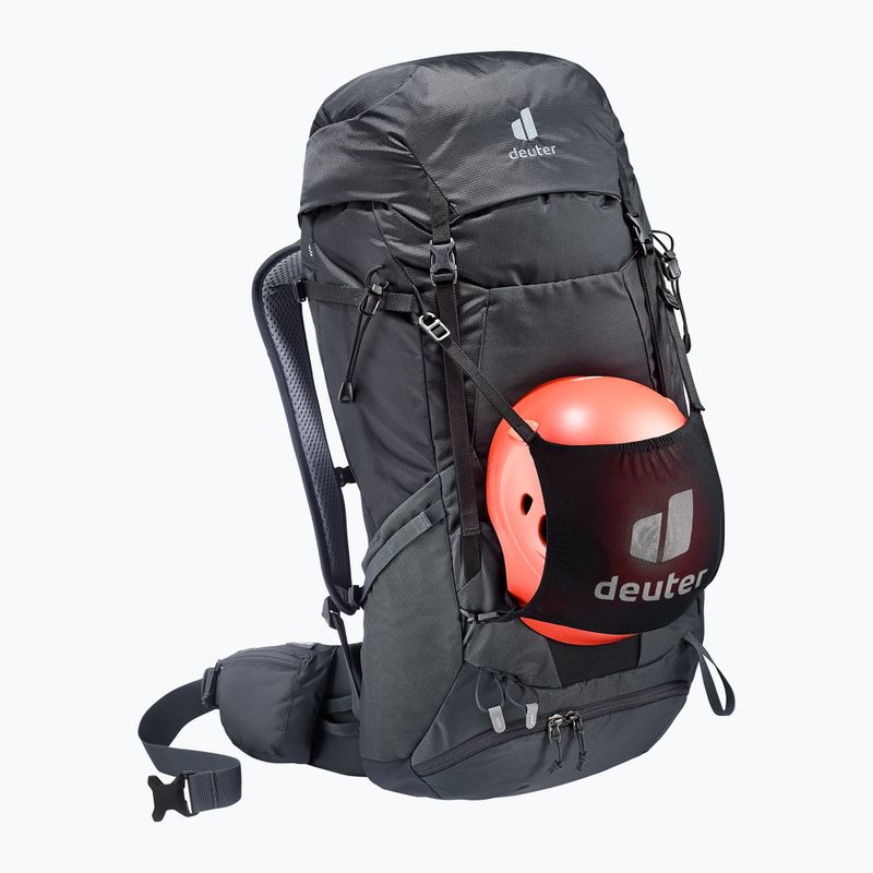 Дамска раница за трекинг deuter Futura Air Trek 55 + 10 l SL black/graphite 4