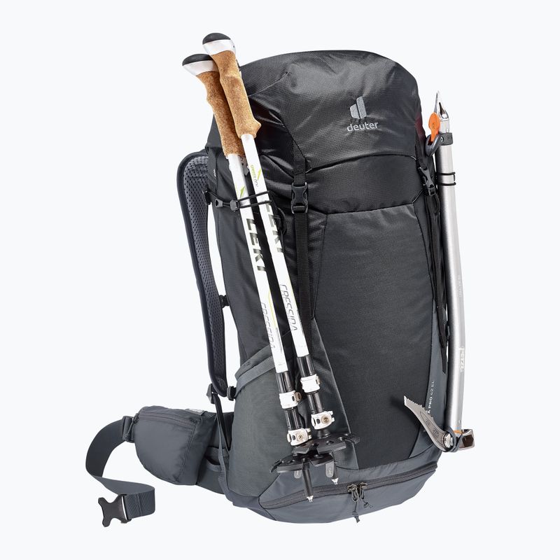 Дамска раница за трекинг deuter Futura Air Trek 55 + 10 l SL black/graphite 6