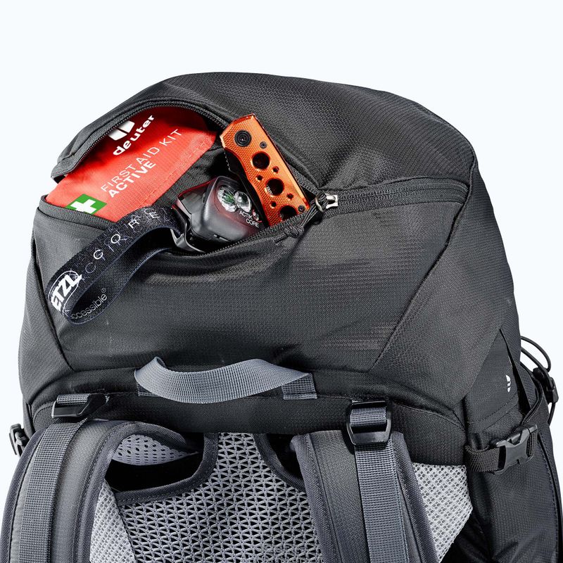 Дамска раница за трекинг deuter Futura Air Trek 55 + 10 l SL black/graphite 9