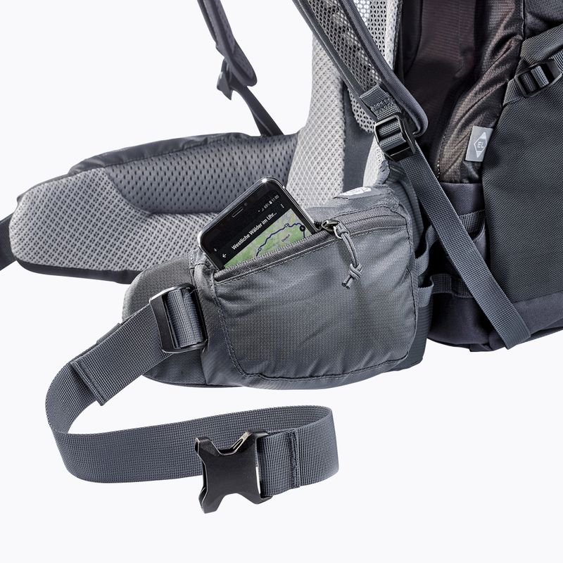 Дамска раница за трекинг deuter Futura Air Trek 55 + 10 l SL black/graphite 10