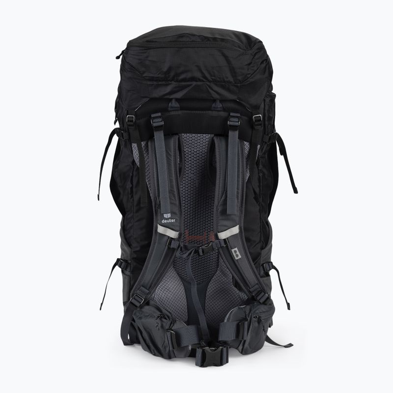 Туристическа раница deuter Futura Air Trek 60 + 10 l black/graphite 3