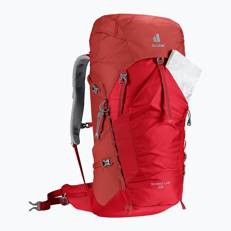 Туристическа раница Deuter Speed Lite 26 l червена 3410621 6