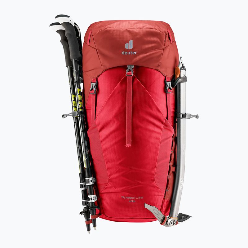 Туристическа раница Deuter Speed Lite 26 l червена 3410621 7