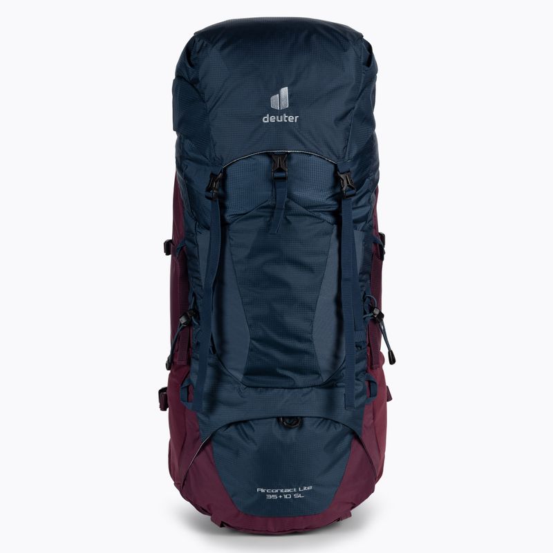 Дамска раница за трекинг Deuter Aircontact Lite SL 35+10 l blue-maroon 3340221