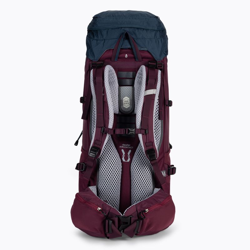 Дамска раница за трекинг Deuter Aircontact Lite SL 35+10 l blue-maroon 3340221 2