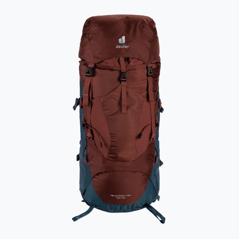 Deuter Aircontact Lite 40 + 10 л раница за трекинг червена 3340321