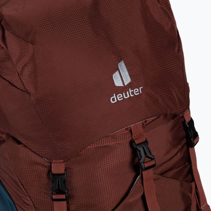 Deuter Aircontact Lite 40 + 10 л раница за трекинг червена 3340321 4