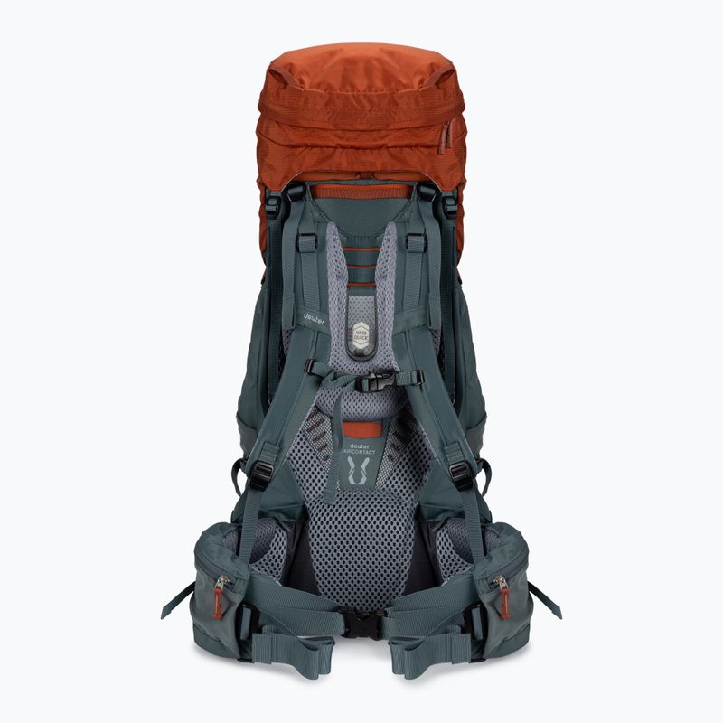 Deuter Aircontact 45+10 l трекинг раница червена 3320121 2