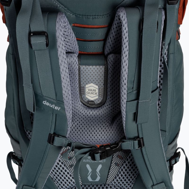 Deuter Aircontact 45+10 l трекинг раница червена 3320121 7