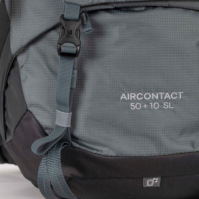 Дамска раница за трекинг Deuter Aircontact SL 50 + 10 л сива 3320221 5