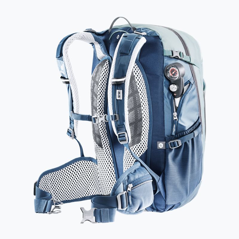 Дамска велосипедна раница Deuter Trans Alpine SL 28 l зелена 320012113320 3