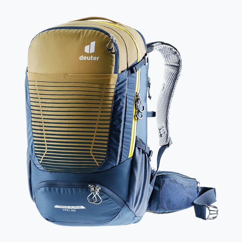 Раница за велосипед Deuter Trans Alpine Pro 28 l синьо-кафява 6314 3201121 6