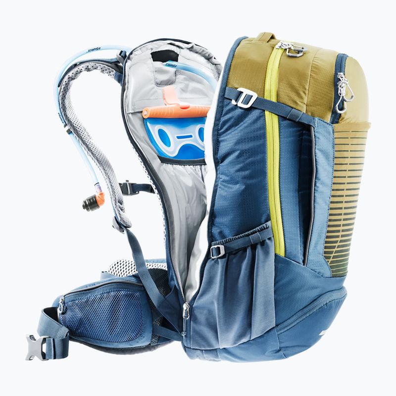 Раница за велосипед Deuter Trans Alpine Pro 28 l синьо-кафява 6314 3201121 9