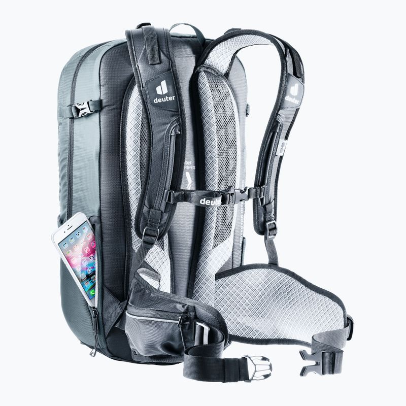 Велосипедна раница Deuter Flyt 20 л графит/черно 8