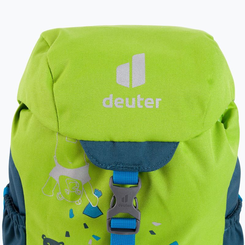 Детска туристическа раница Deuter Schmusebar 8 l green/green 361012123110 5