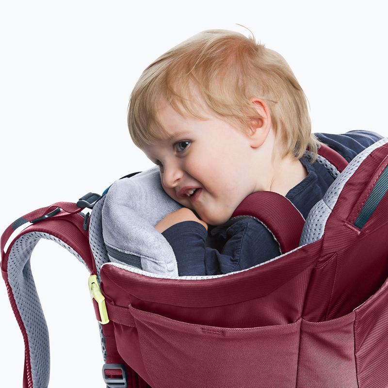 Детска чанта за пътуване Deuter Kid Comfort, бордо 362022150260 11