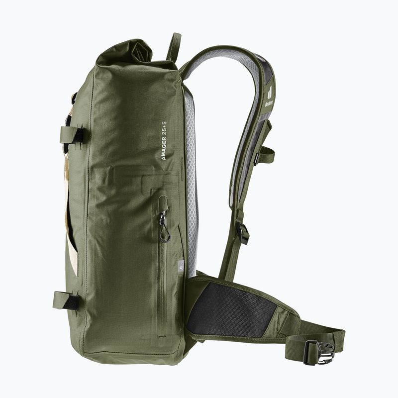 Велосипедна раница Deuter Amager 25+5 khaki 3