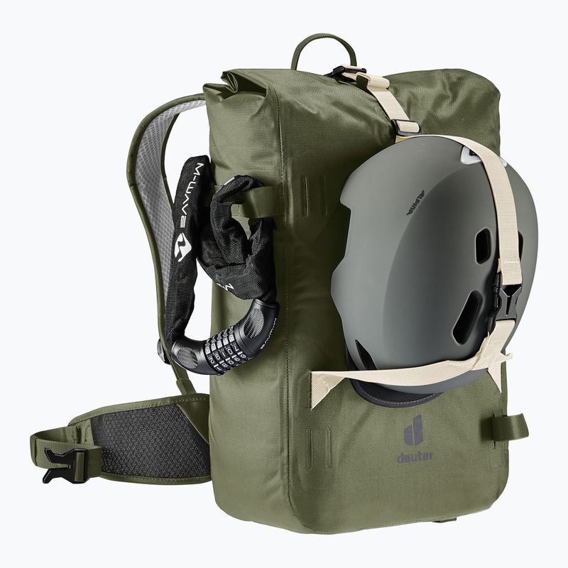 Велосипедна раница Deuter Amager 25+5 khaki 7