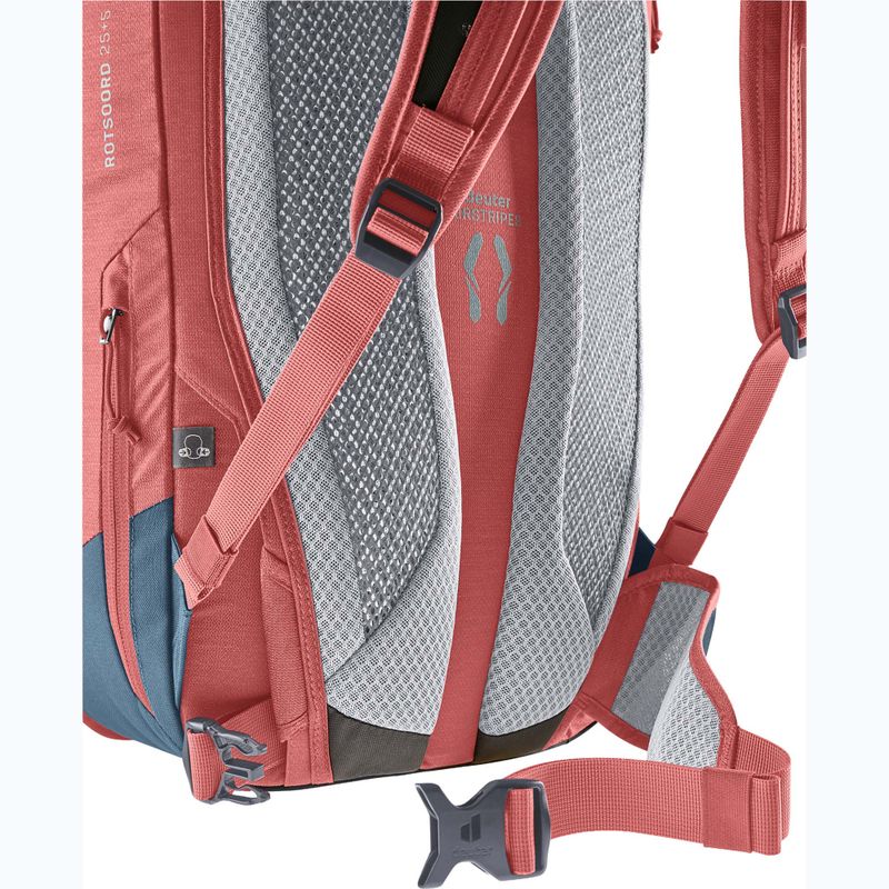 Велосипедна раница deuter Rotsoord 25+5 l redwood/ink 11