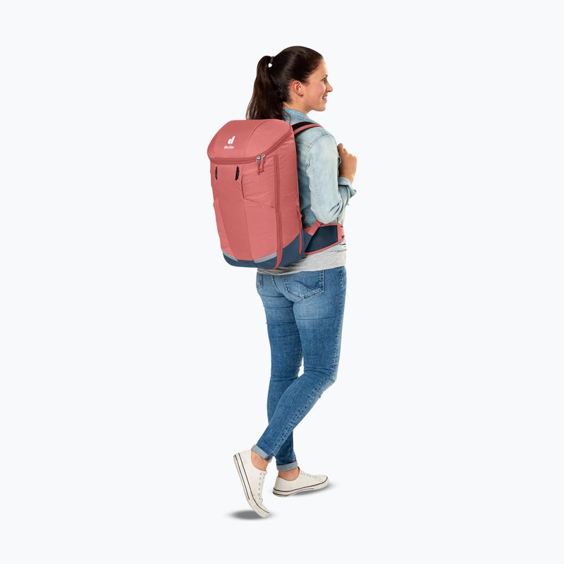 Велосипедна раница deuter Rotsoord 25+5 l redwood/ink 12
