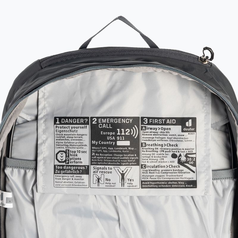 Туристическа раница Deuter Speed Lite 25 л сива 341042244090 10