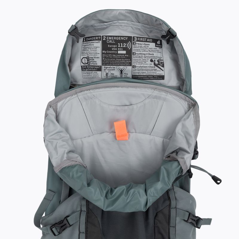 Дамска туристическа раница deuter Speed Lite 28 SL сива 34105224412 4