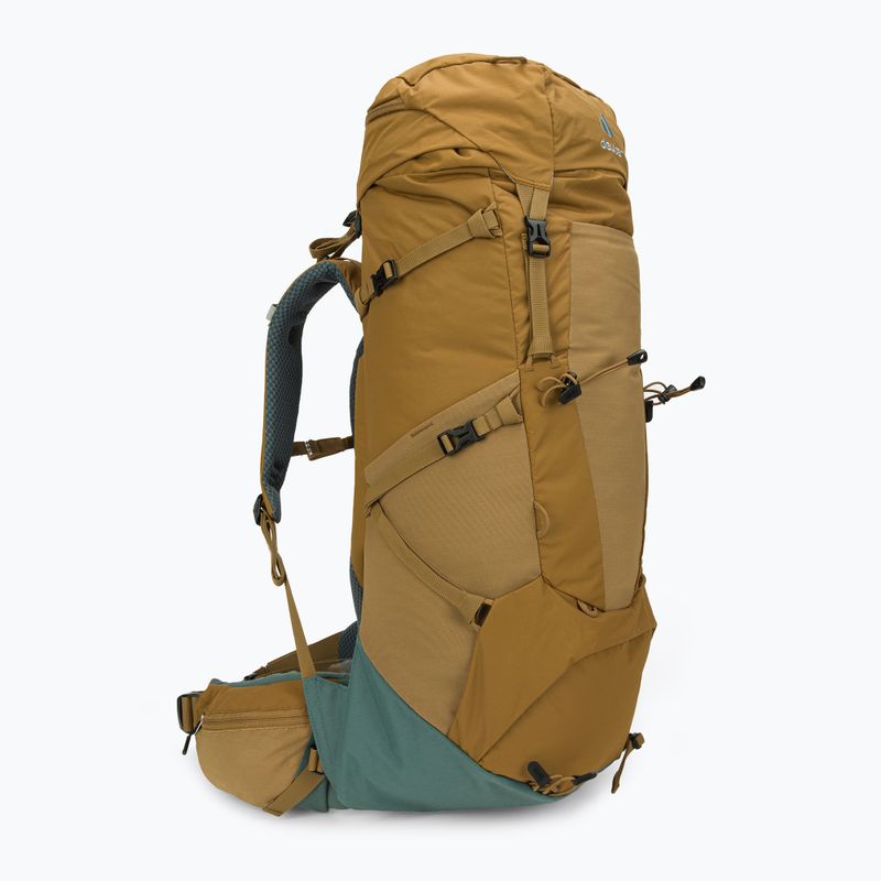 Раница за трекинг Deuter Aircontact Core 40 + 10 л бадем/лилаво 2