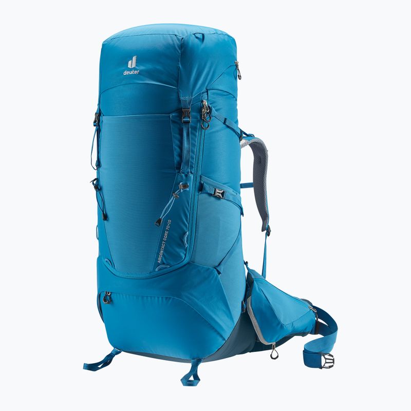 Deuter Aircontact 70 + 10 л раница за трекинг  синя 335072213580