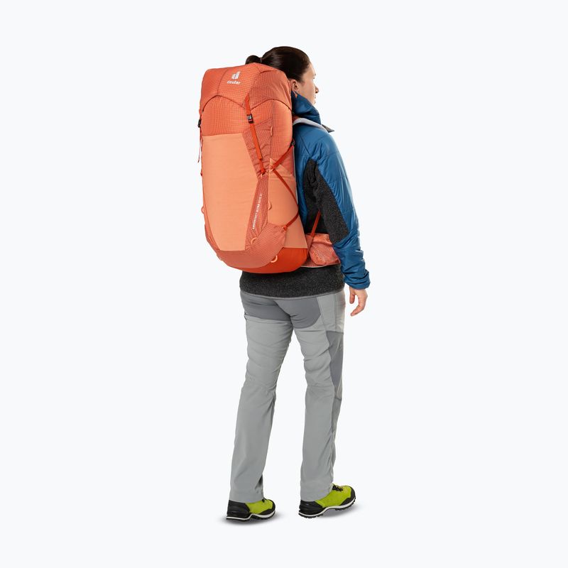Раница за трекинг deuter Aircontact Ultra 45+5 SL sienna/paprika 12