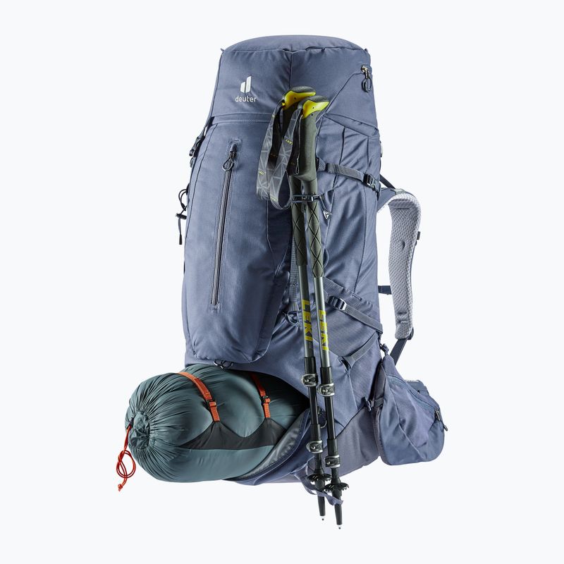 Комплект раница за трекинг Deuter Aircontact X 60 + 15 л мастило 4