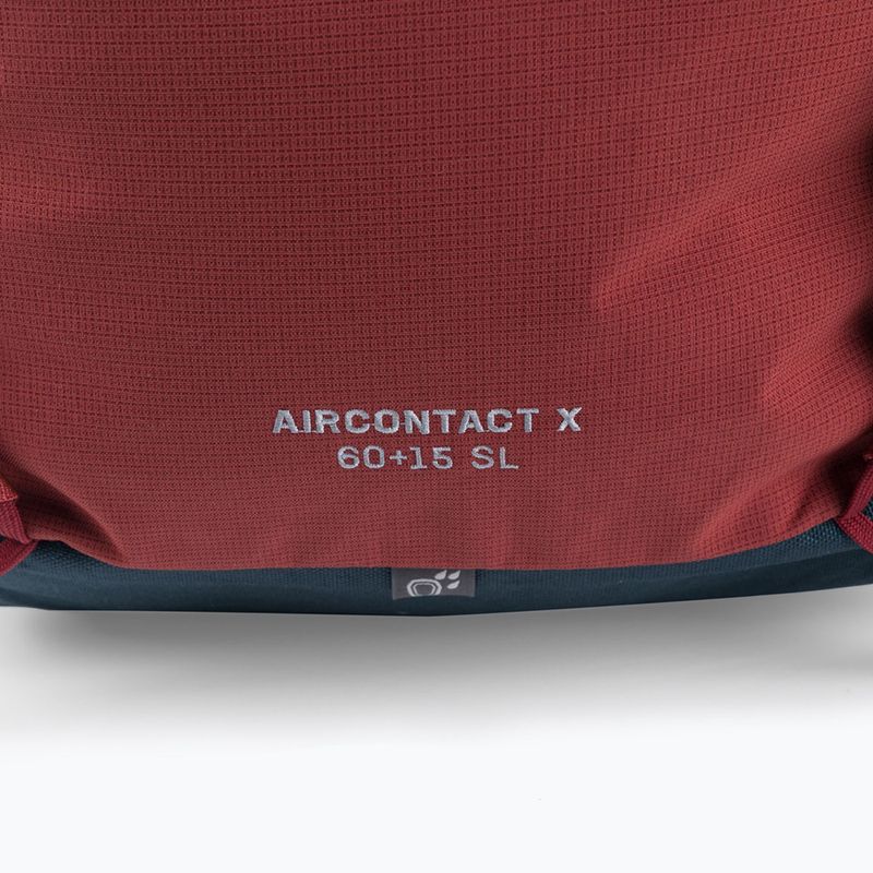 Deuter Aircontact X SL 60+15 l раница за трекинг червена 337012253350 5
