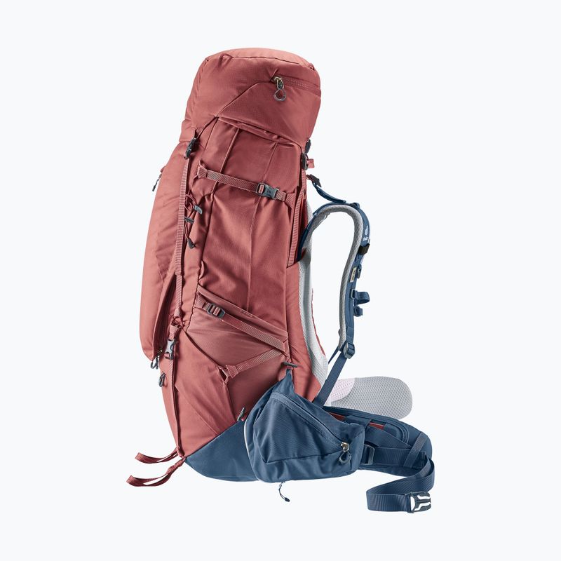 Дамска раница за трекинг deuter Aircontact X 70+15 SL redwood/ink 6