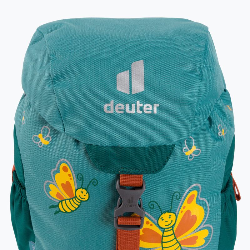 Детска туристическа раница Deuter Schmusebar 8 л зелена 361012132390 5