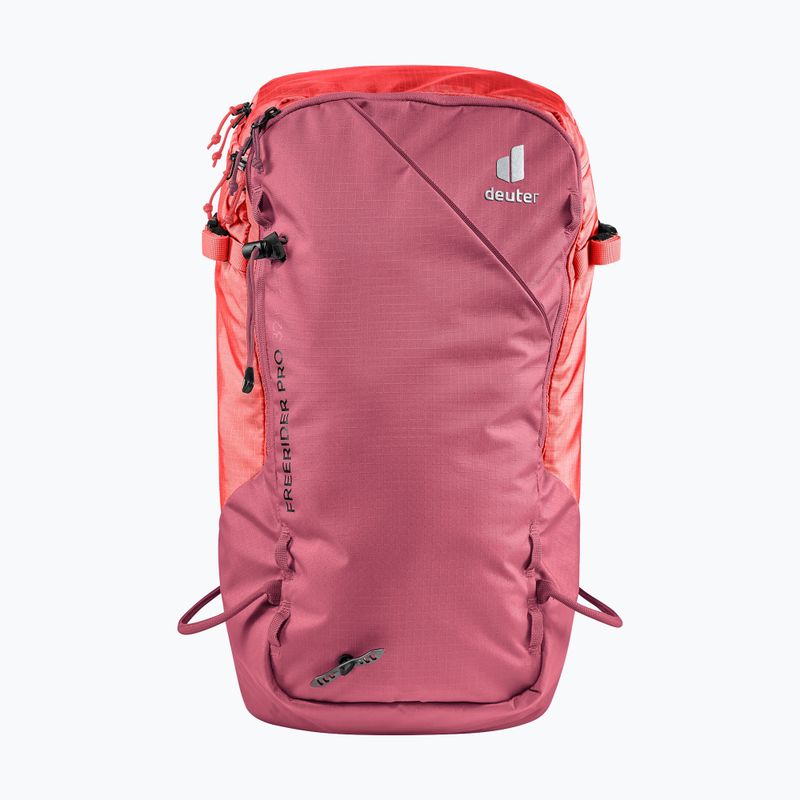 Дамска ски раница deuter Freerider Pro 32+ l SL 330342255850 maron/currant 2