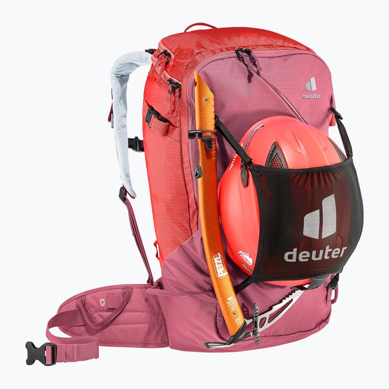 Дамска ски раница deuter Freerider Pro 32+ l SL 330342255850 maron/currant 7