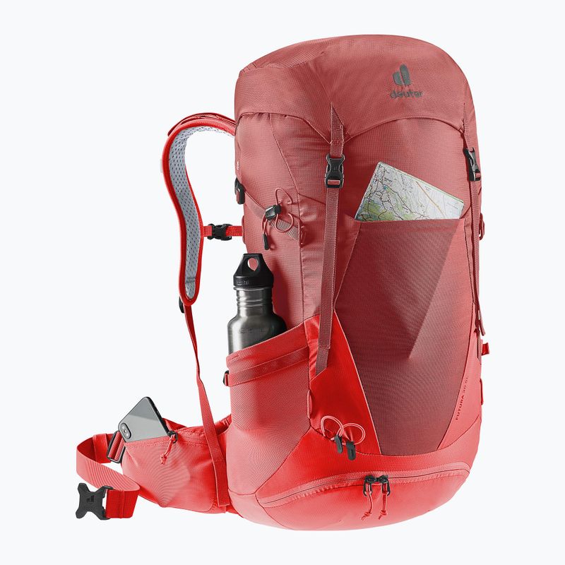 Дамска туристическа раница deuter Futura 30 SL червена 34007215589 8