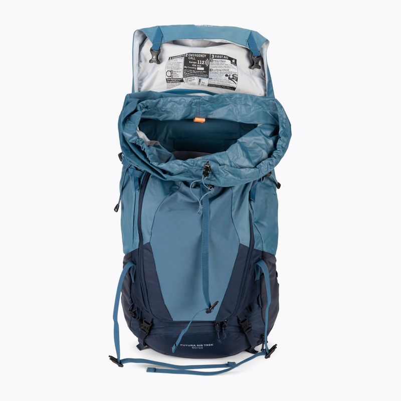 Deuter Futura Air Trek 60 + 10 л атлантическа/розова раница за трекинг 4