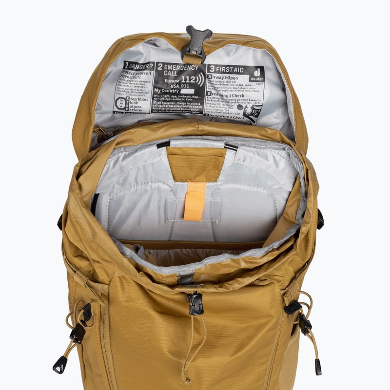 Deuter Trail 24 л туристическа раница жълта 34403236323 4