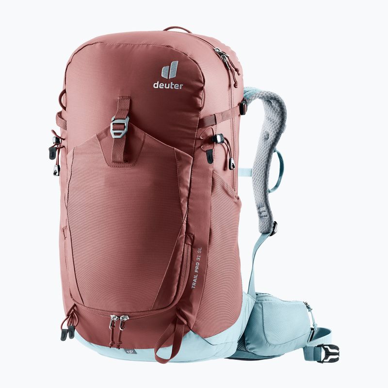 Дамска туристическа раница deuter Trail Pro 31 SL червена 34410235339 5