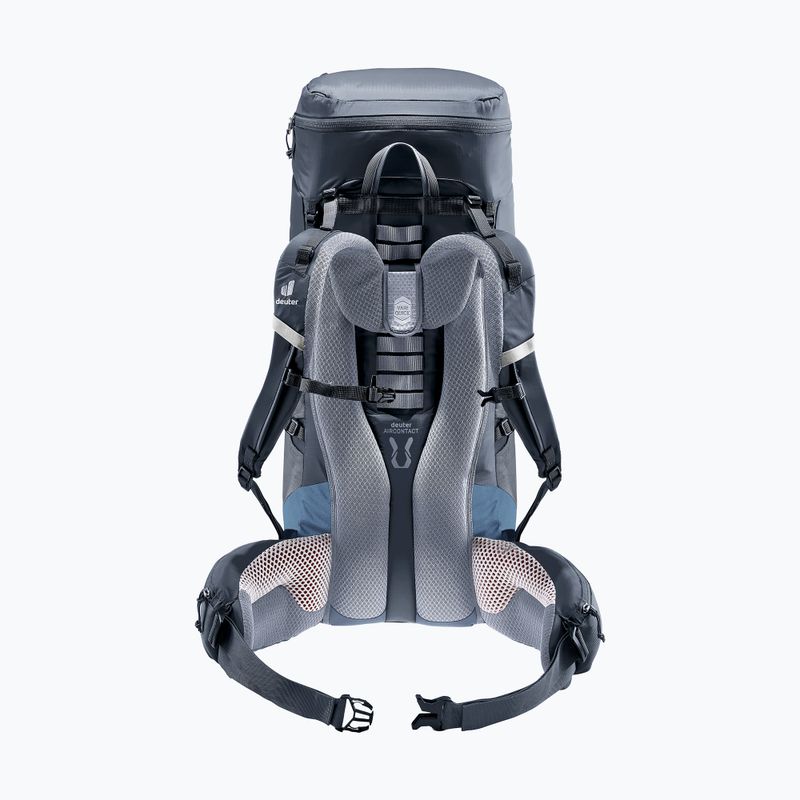 Deuter Aircontact Lite 40 + 10 л раница за трекинг черна/морска 4