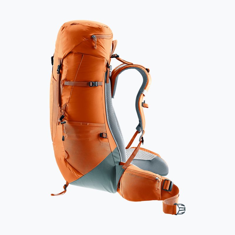 Раница за трекинг Deuter Aircontact Lite 40 + 10 л кестен/зелен цвят 3