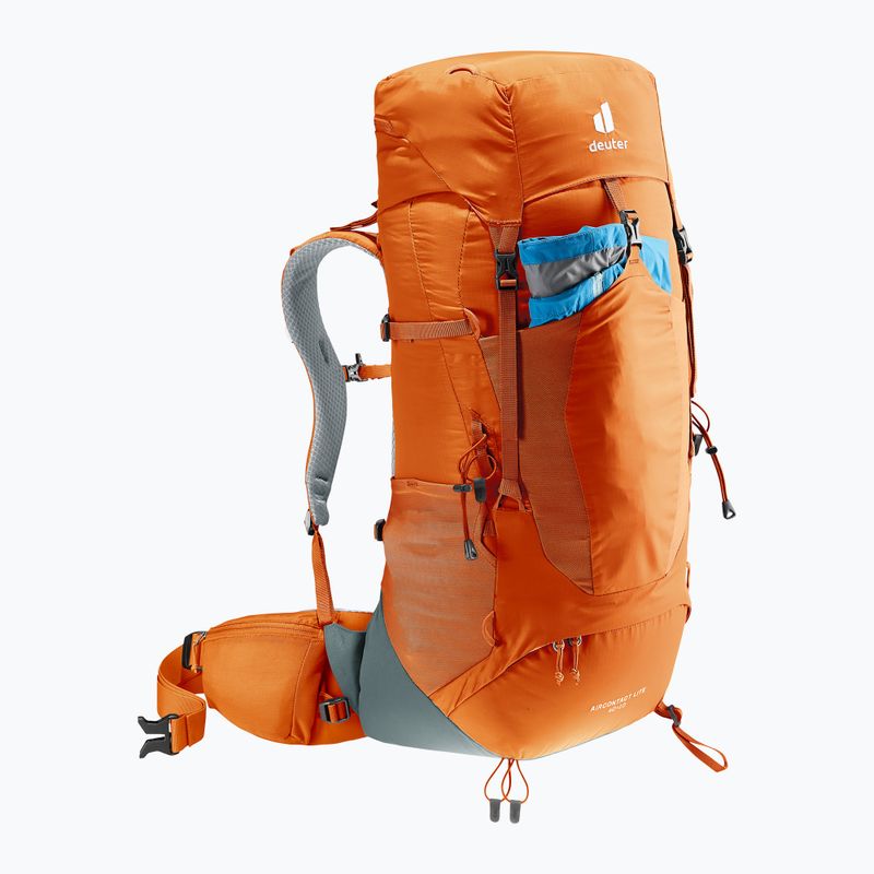 Раница за трекинг Deuter Aircontact Lite 40 + 10 л кестен/зелен цвят 8