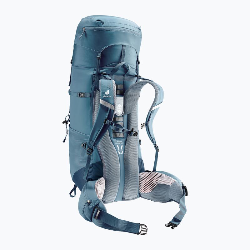 Deuter Aircontact Lite 50 + 10 л атлантическа/червена раница за трекинг 4