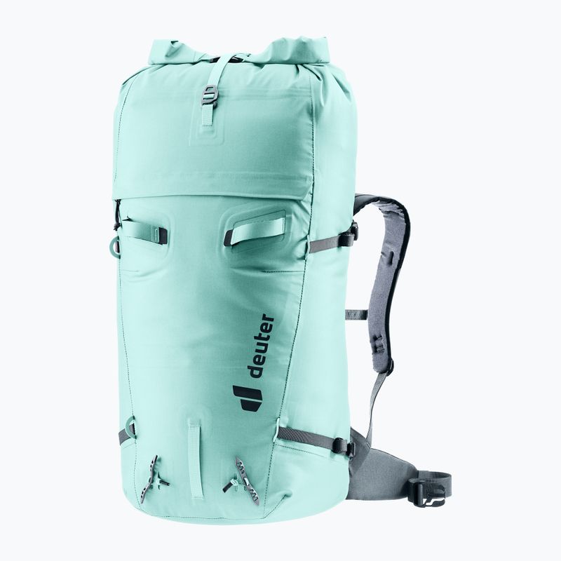 Дамска раница за катерене deuter Durascent 42+10 l SL glacier/graphite 2