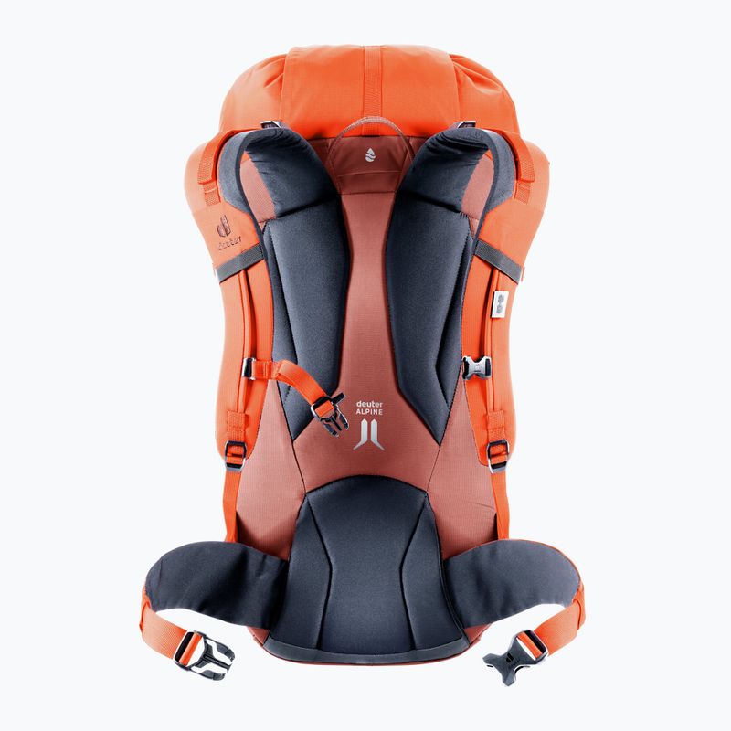 Раница за катерене deuter Guide 30 l redwood/papaya 2